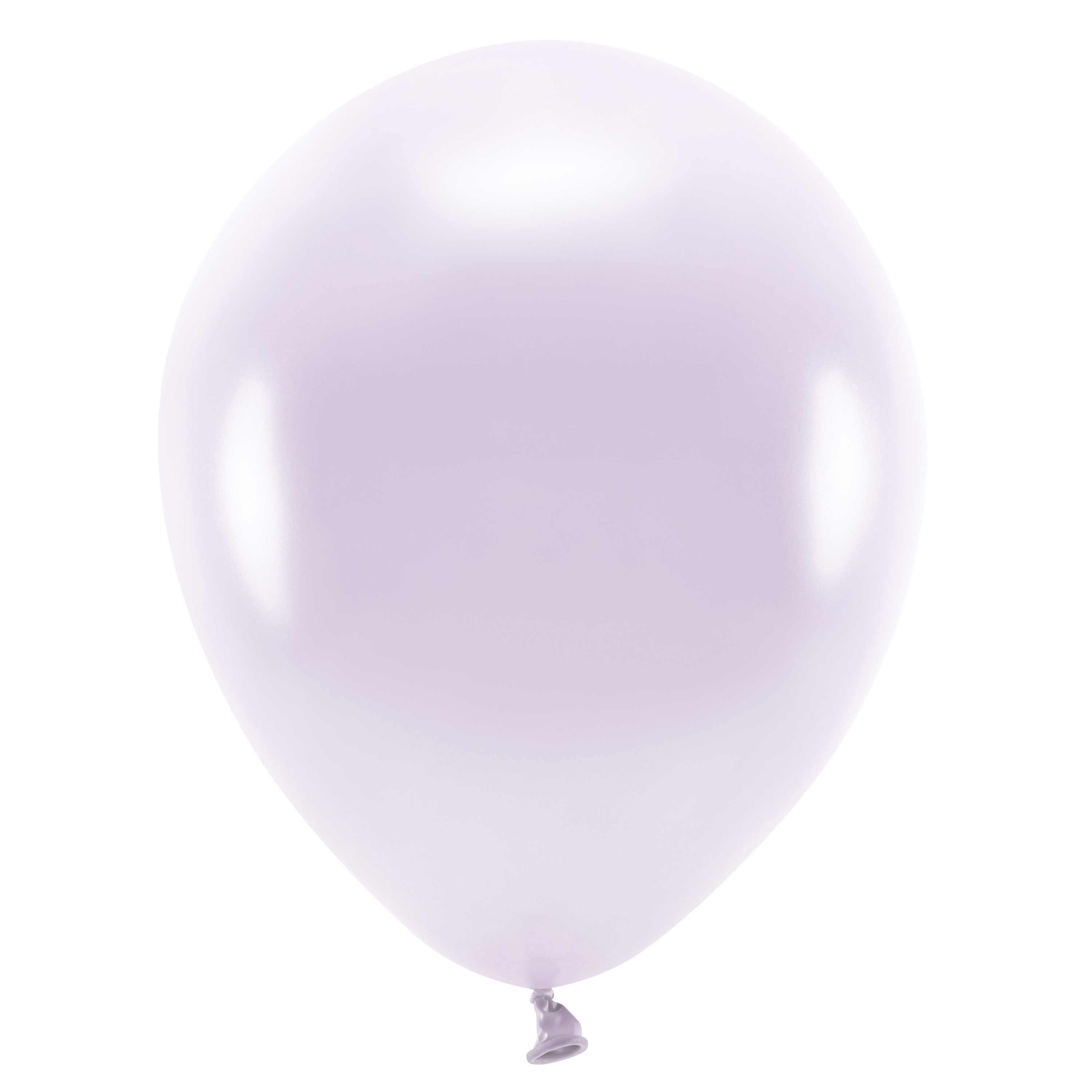 100x Milieuvriendelijke ballonnen lila paars 26 cm voor lucht of helium -