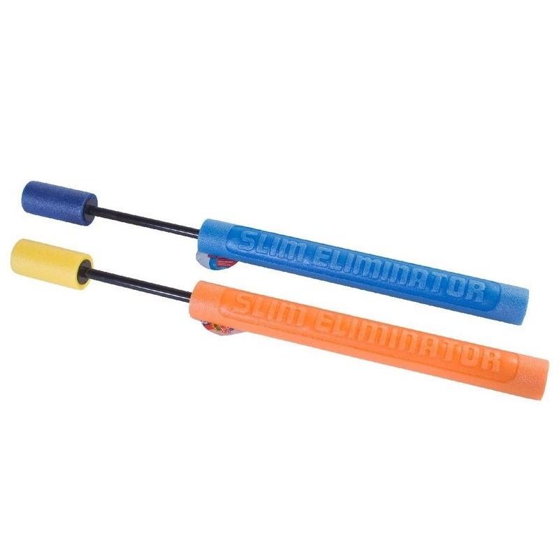 12x Waterpistool van foam 54 cm - Waterpistolen/waterspuiten voor kinderen - Buitenspeelgoed/waterspeelgoed