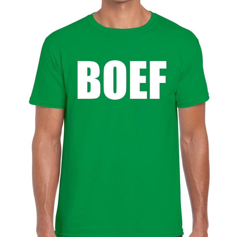 uitglijden verslag doen van Overwinnen Boef fun t-shirt groen voor heren bestellen? | Shoppartners.nl