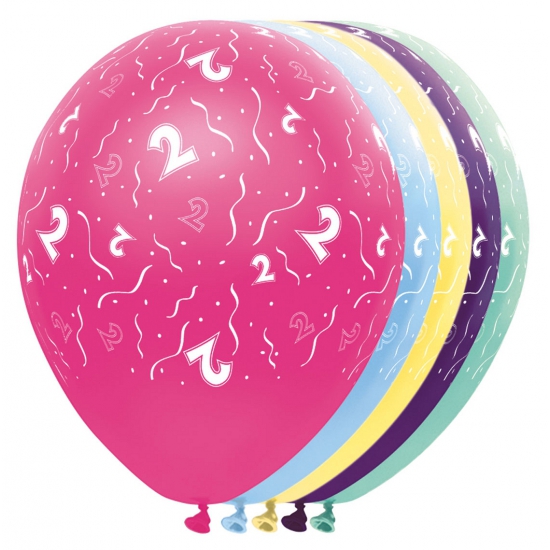 Helium leeftijd ballon 2 jaar -