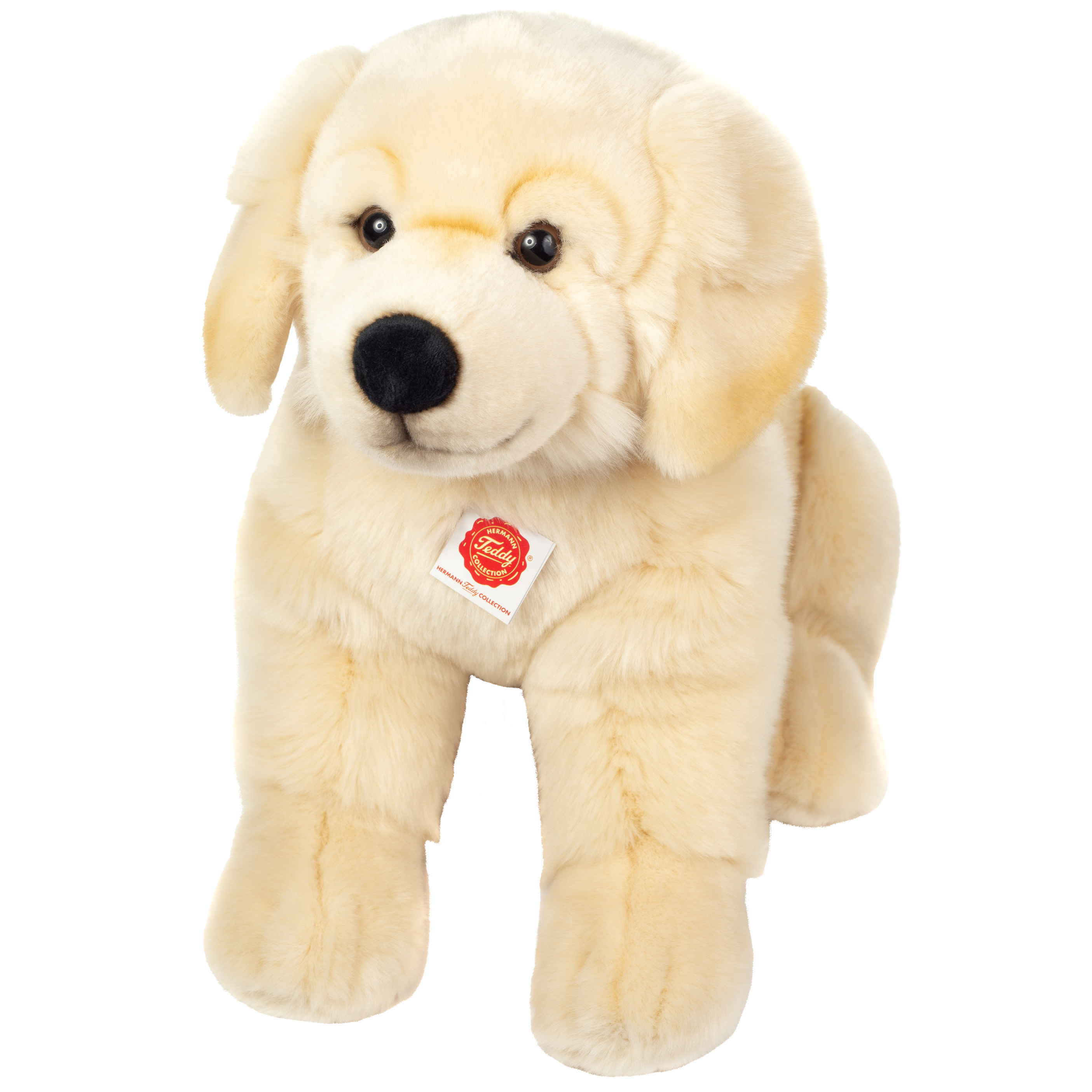 Hermann Teddy Knuffeldier hond Golden Retriever - pluche - premium knuffels - blond - 50 cm -