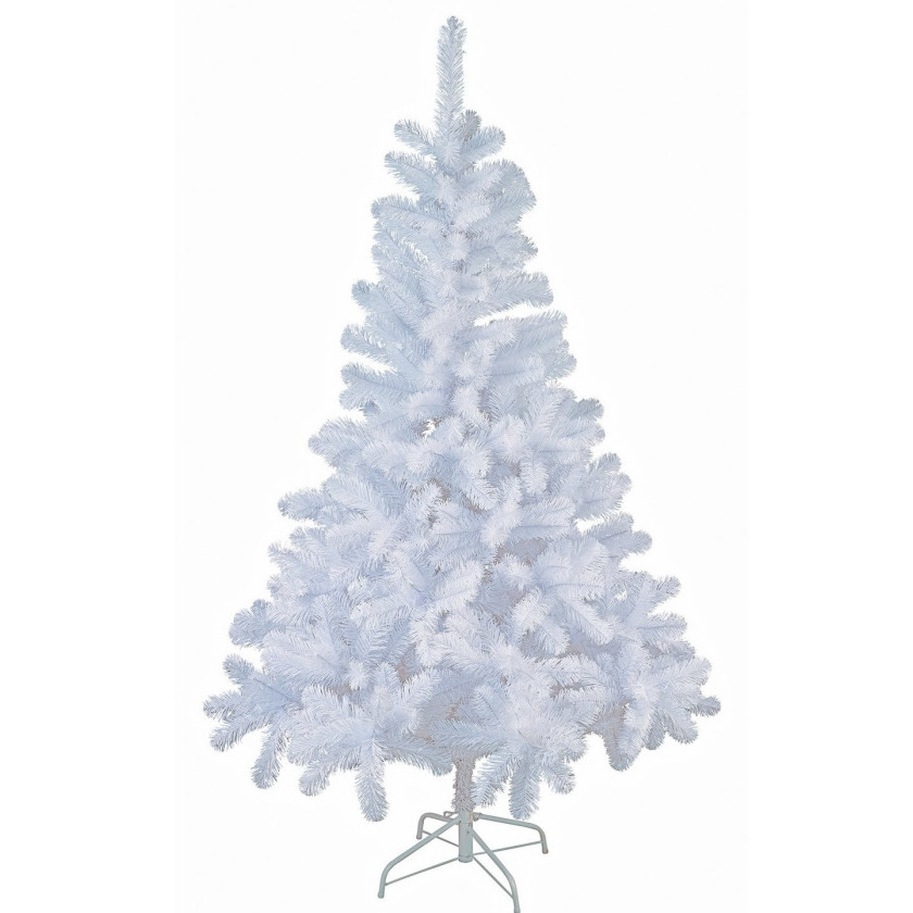 Kunst kerstboom/kunstboom wit 90 cm -