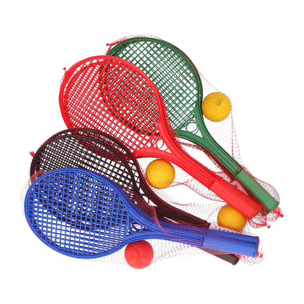 leef ermee milieu niezen Plastic tennis set met soft bal buitenspeelgoed bestellen? | Shoppartners.nl