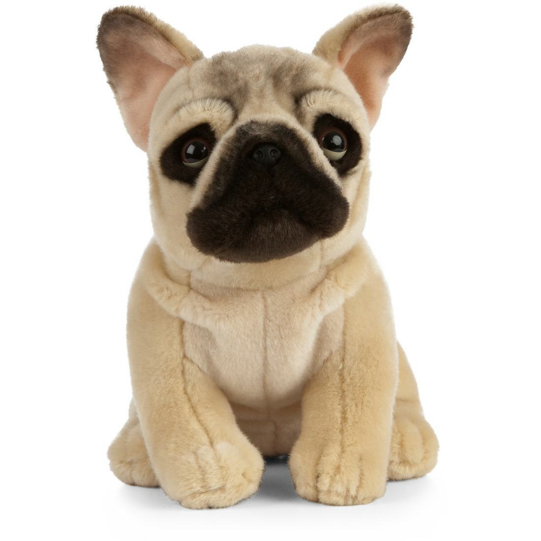 Pluche Franse Bulldog hond knuffeldier 25 cm -