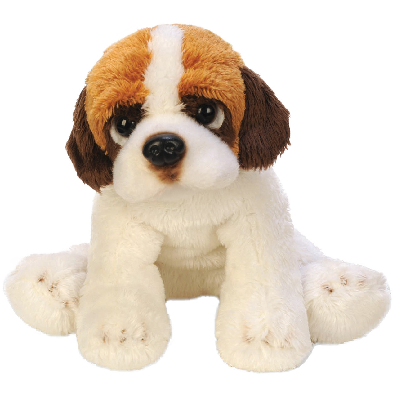 Keel Toys Knuffel Hond - Sint Bernhard - pluche - knuffeldier - 13 cm