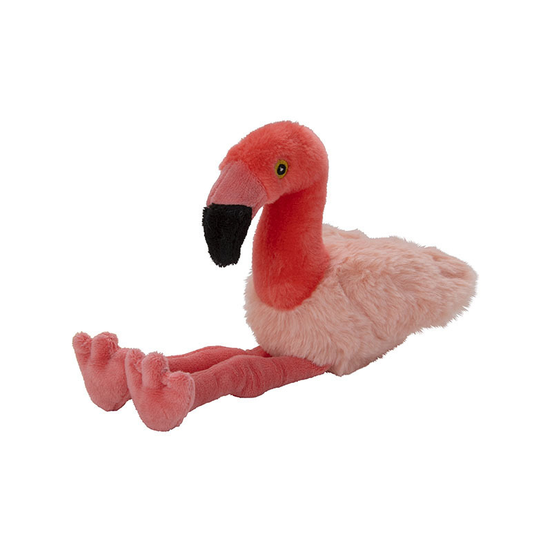 Pluche knuffel flamingo vogel van 26 cm - Speelgoed knuffeldieren