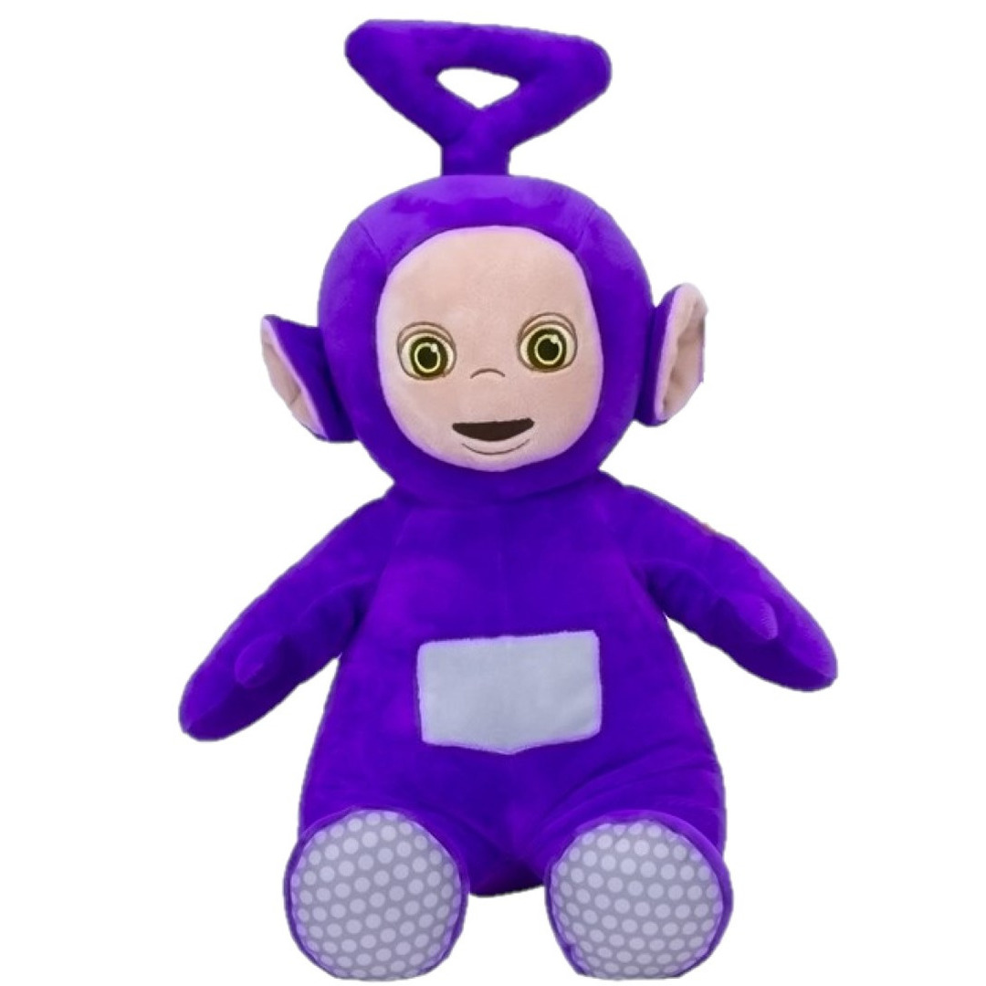 Pluche Teletubbies speelgoed knuffel Tinky Winky paars 50 cm -