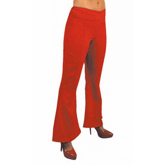 Rode hippie dames broek 40 (L) -