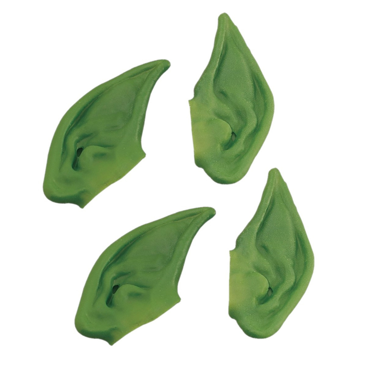 Set van 4x stuks groene elfen verkleed oren voor volwassenen -
