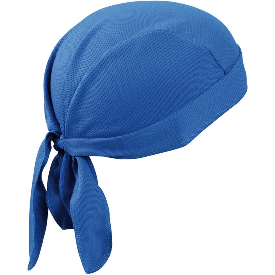 de wind is sterk Zus Onbemand Kobalt blauwe sport bandana bestellen? | Shoppartners.nl