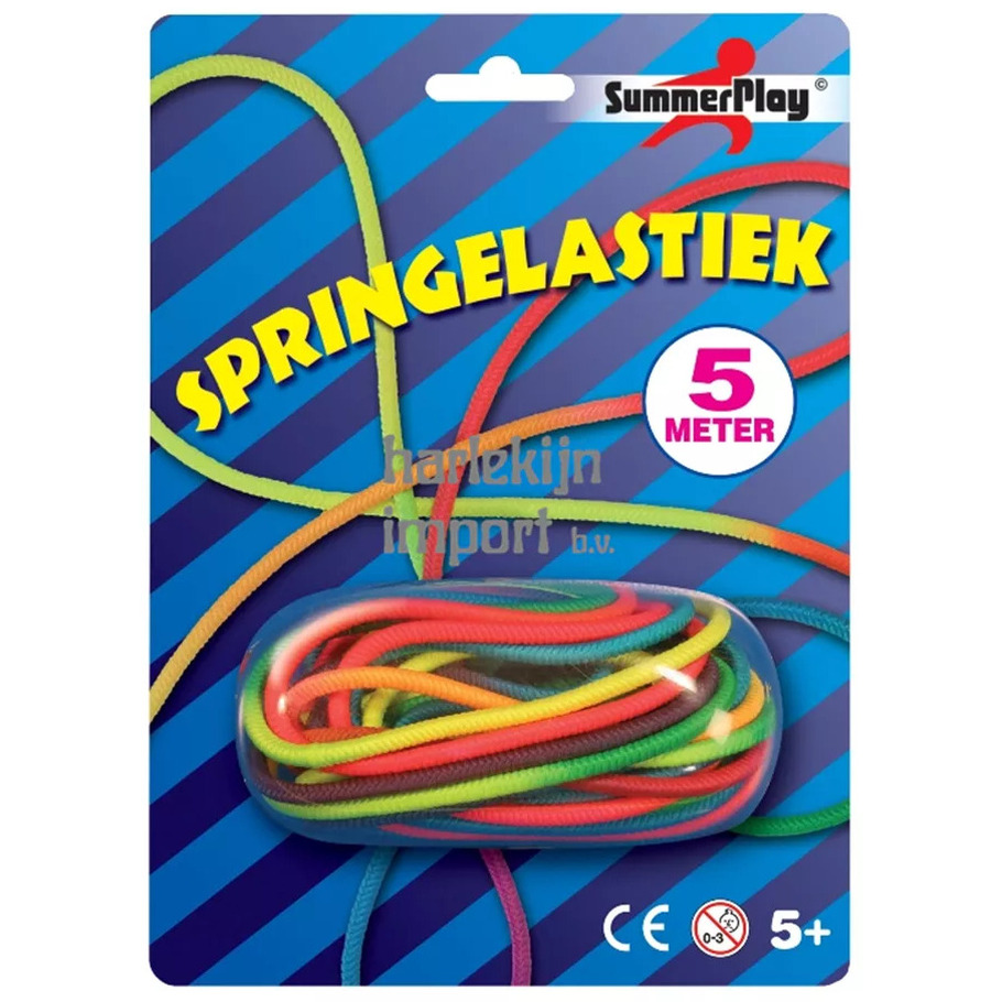 Summerplay Springelastiek - regenboog - 5 meter - speelgoed -