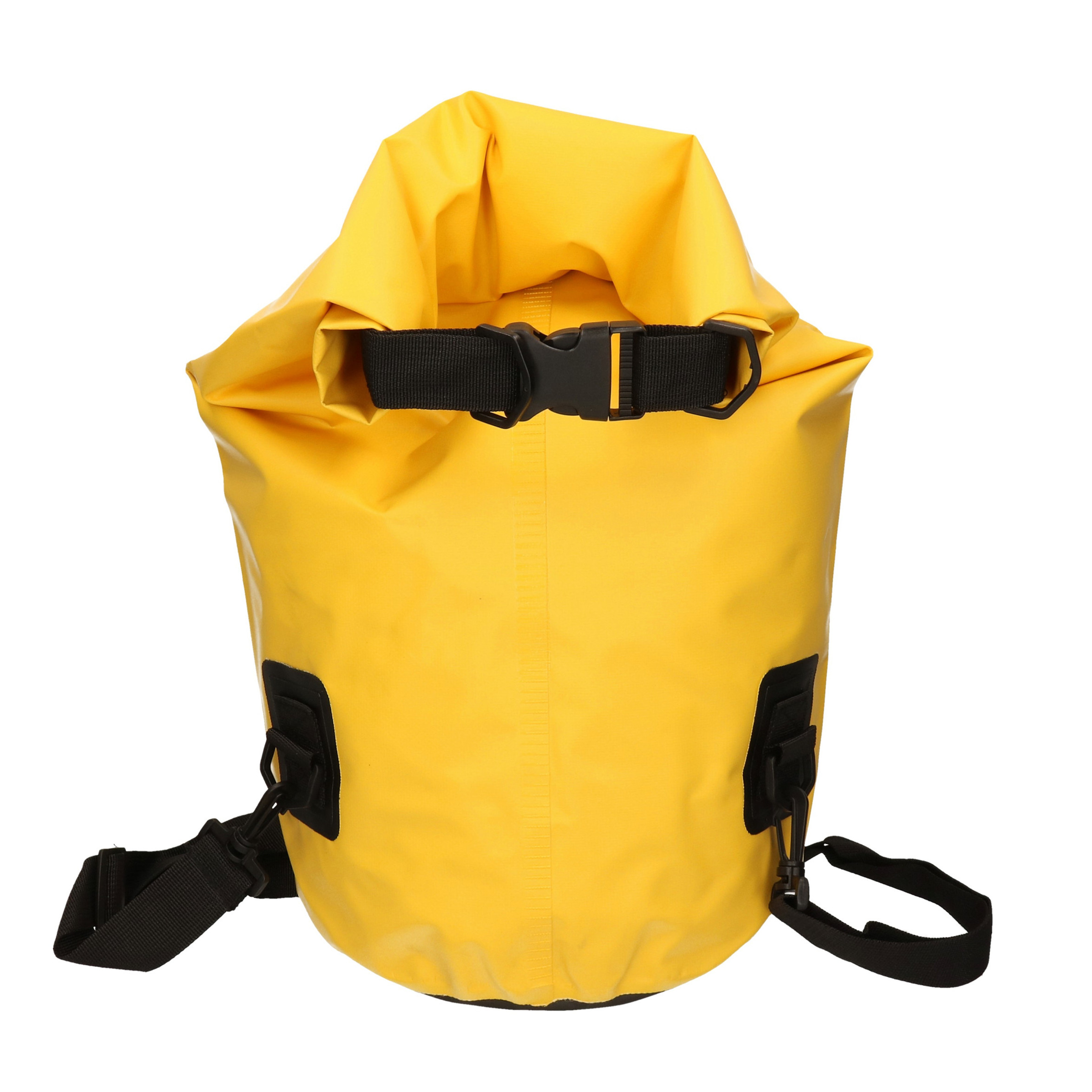Waterdichte duffel bag/plunjezak/dry bag 30 liter geel - Waterdichte reistassen