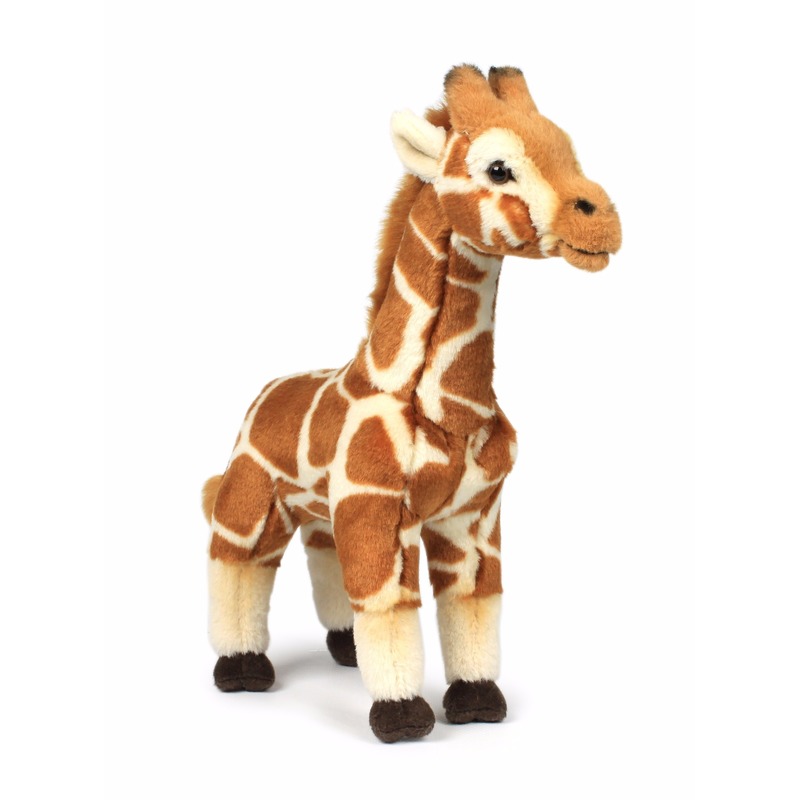 WNF bruine pluche giraffe 31 cm -