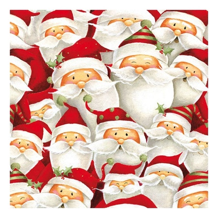 20x Santa Claus napkins