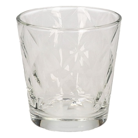 3x Waterglazen/drinkglazen type Kaleido in set 240 ml