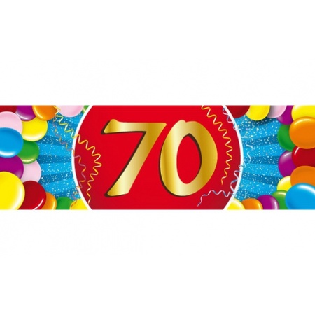 duidelijkheid Jane Austen Reisbureau 70 jaar leeftijd sticker verjaardag versiering bestellen? | Shoppartners.nl
