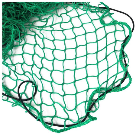 Aanhangernet met elastiek groen 300 x 160 cm