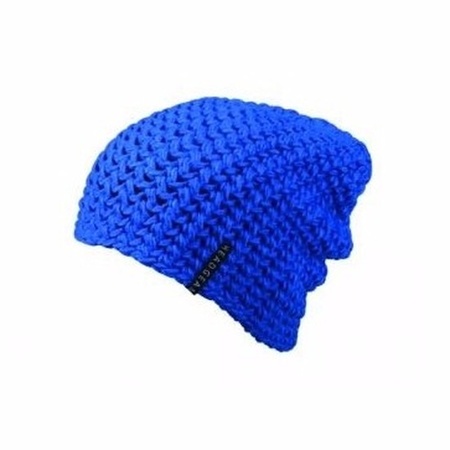 Beanie winter hat aqua blue for women