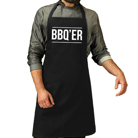 BBQ-ER apron black men