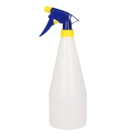 Blue/yellow spray bottles 1 liter