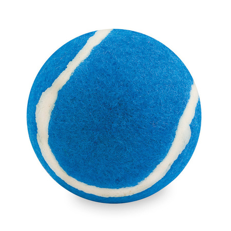 Blauwe hondenbal 6,4 cm