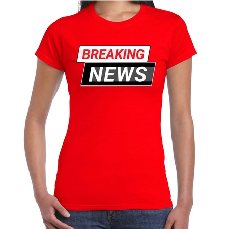 Breaking News / nieuws rood voor dames