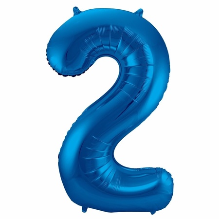 Ballon 2 jaar - Cijfer ballon
