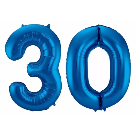 Folie ballon 30 jaar 86 cm