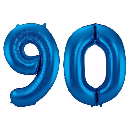 Folie ballon 90 jaar 86 cm