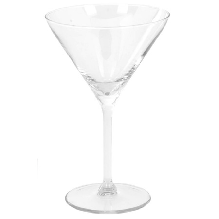 Cocktailglazen - set 4x - martini glazen - 260 ml - glas