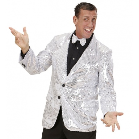 Silver jacket with spangles