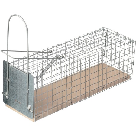 Animal friendly rattrap cage 28 cm pest control