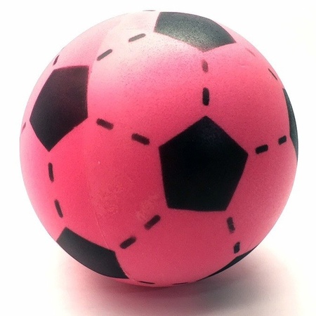Foam soft football pink 20 cm