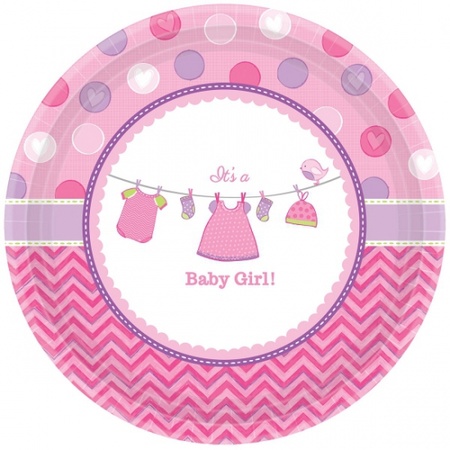 Birth plates its a baby girl