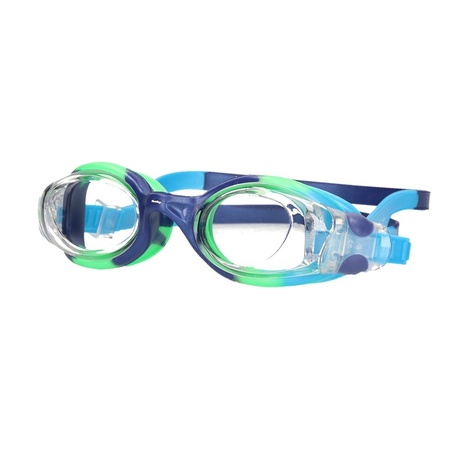 Kids swimming goggles with blue strap