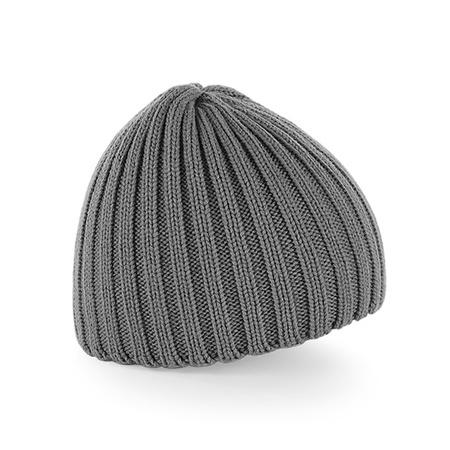 Grey knitted cap beckham