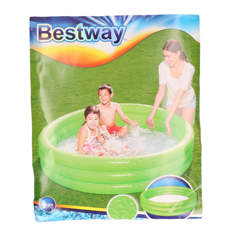 Opblaasbaar mini zwembad groen 152cm