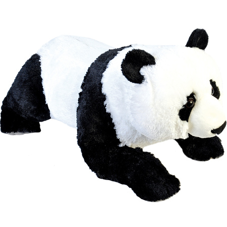 Liggende panda knuffel 76 cm