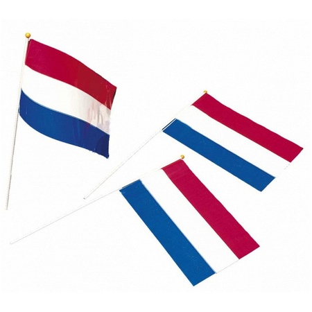 Nederland zwaaivlaggetjes 39 cm