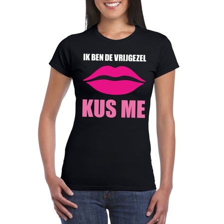zijn Rusteloosheid Kilimanjaro Vrijgezellenfeest bruid t-shirt zwart kus me dames bestellen? |  Shoppartners.nl