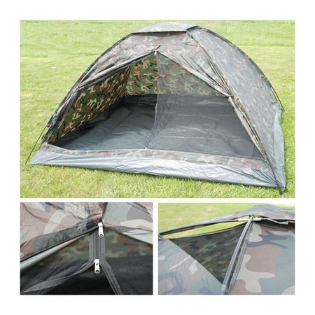 4-persoons leger camouflage kampeer tent