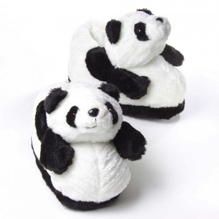 Kinder dieren pantoffels panda