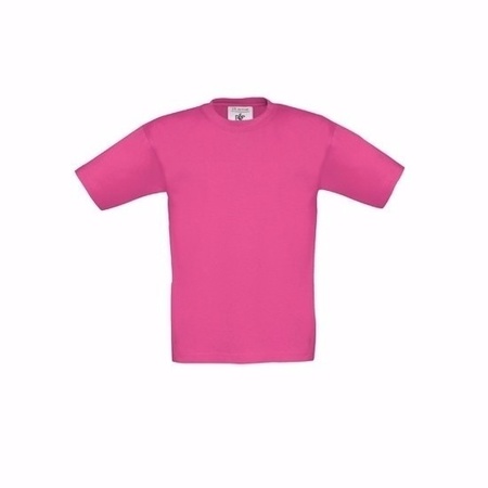 Kleding Kinder t-shirt fuchsia roze
