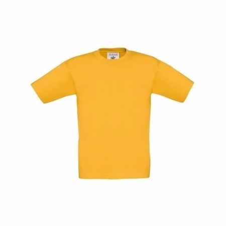 Kleding Kinder t-shirt goud geel