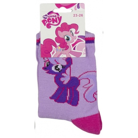 Kinder sokjes van My Little Pony lila