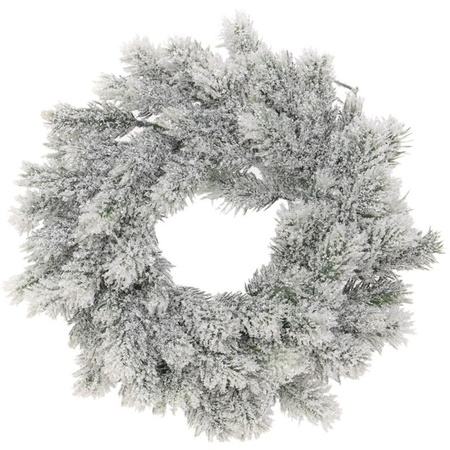 Wardianzaak vandaag Tochi boom Kerst decoratie groene kerstkrans 35 cm met sneeuw bestellen? |  Shoppartners.nl