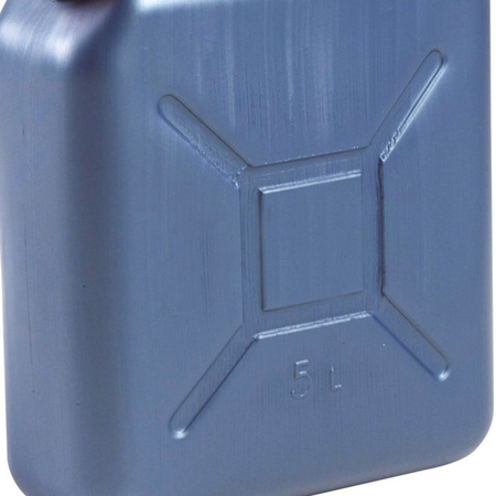 EDA Jerrycan - kunststof - blauw - voor brandstof - 5L