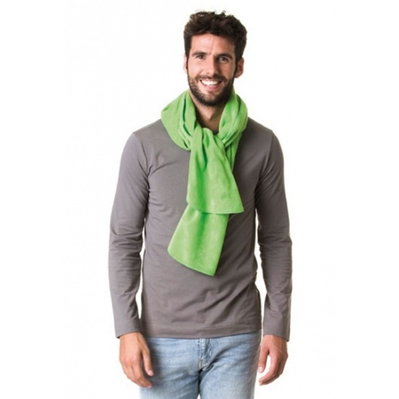 natuurkundige sterk in plaats daarvan Fleece winter sjaal lime groen bestellen? | Shoppartners.nl