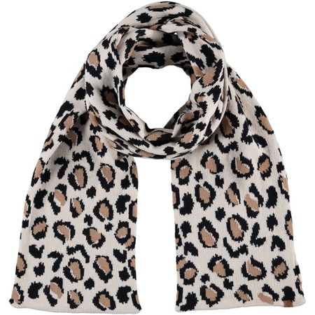 Wiegen Treble microscoop Dubbel laagse gebreide sjaal voor meisjes met luipaard print beige  bestellen? | Shoppartners.nl