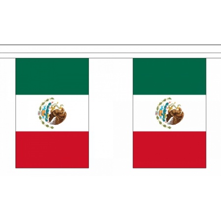 Polyester Mexico vlaggenlijn